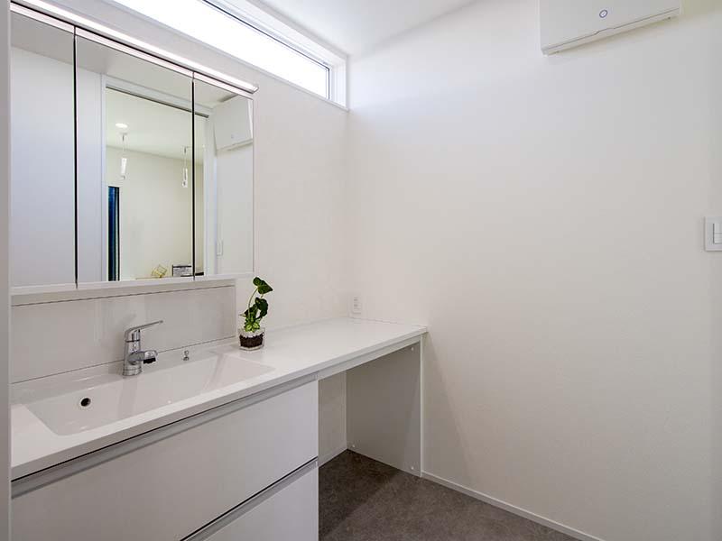 甲賀市注文住宅の新築施工事例 洗面｜滋賀で新築なら匠工房へ