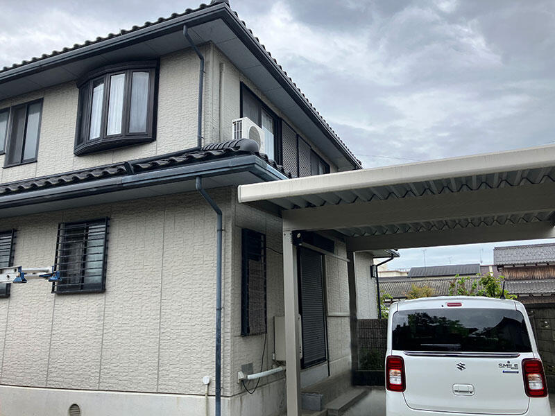 大津市 外装リフォーム 施工前｜滋賀でリフォームするなら匠工房