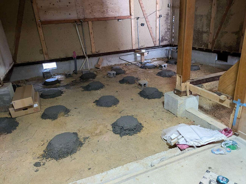 甲賀市 土間リフォーム 施工中｜滋賀でリフォームするなら匠工房