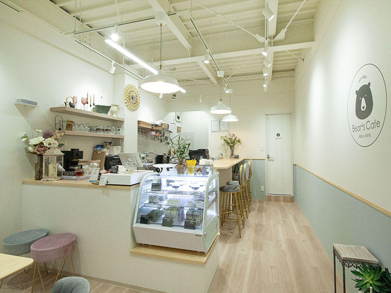 大阪府 Bear's Cafe様 店舗事例2|開業ならテナント工房