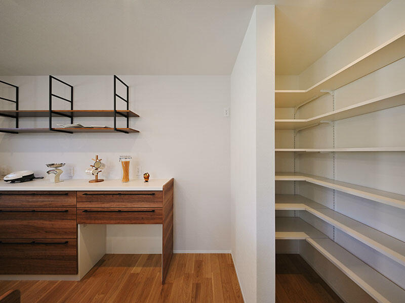 野洲市 注文住宅 パントリー｜滋賀で新築なら匠工房へ