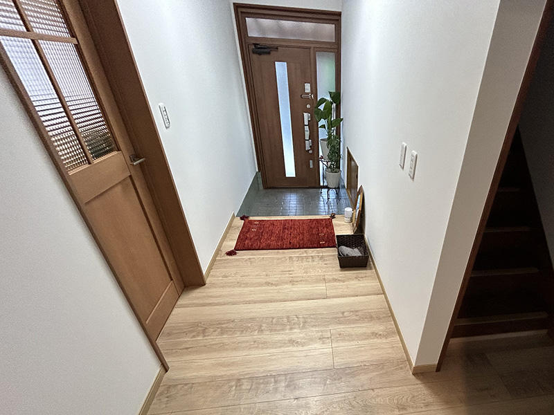 甲賀市 玄関内装リフォーム 施工後｜滋賀でリフォームするなら匠工房
