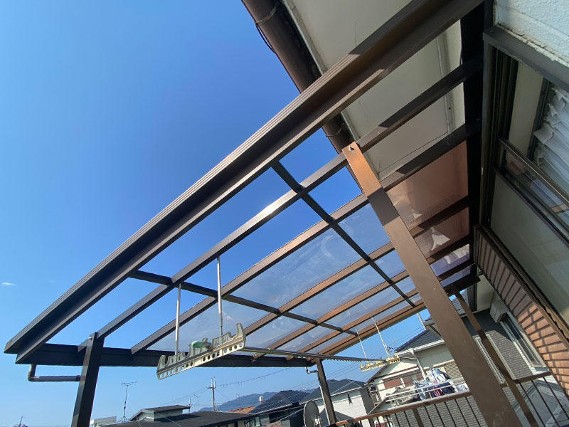 大津市 ベランダリフォーム 施工前｜滋賀でリフォームするなら匠工房