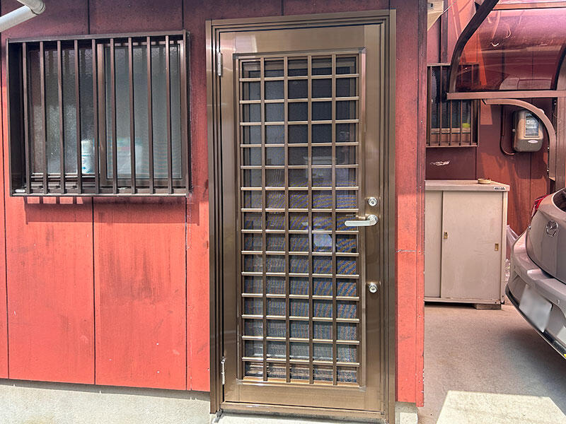 大津市 勝手口リフォーム 施工後|滋賀でリフォームするなら匠工房