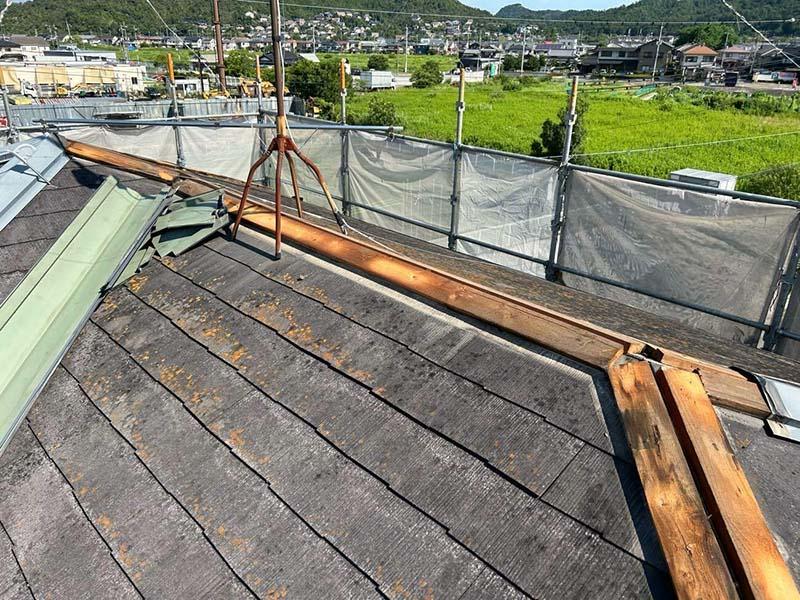 湖南市 屋根リフォーム 施工前|滋賀でリフォームするなら匠工房