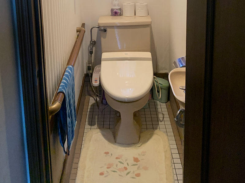 大津市 トイレリフォーム 施工前｜滋賀でリフォームするなら匠工房