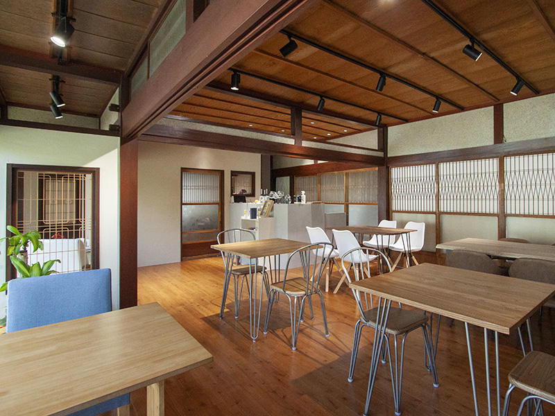 滋賀県 cafe and salon様 店舗事例|開業ならテナント工房