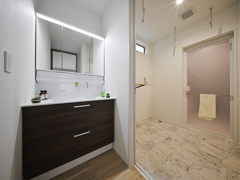 野洲市 注文住宅 洗面｜滋賀で新築なら匠工房へ