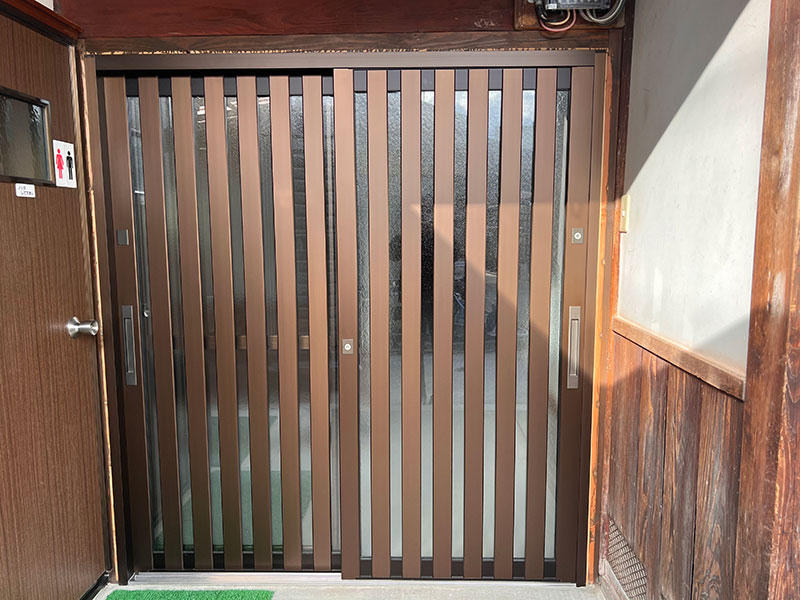 甲賀市 玄関リフォーム 施工後｜滋賀でリフォームするなら匠工房