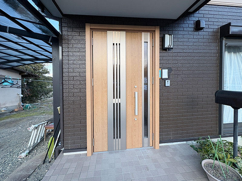 大津市 玄関リフォーム 施工後｜滋賀でリフォームするなら匠工房