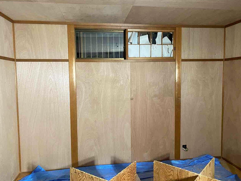 甲賀市 内装リフォーム6 施工中|滋賀でリフォームするなら匠工房