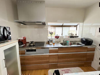 昔ながらのキッチンを大変身!